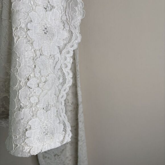 CAMI NYC Ivory Lace Pant Set - Picture 4 of 10